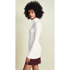 image:imageSplendid Womens 1x1 Rib Classic Long Sleeve Turtleneck TopWhite