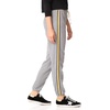 image:imageSplendid Womens Brushed SweatpantsGrey  Yellow Stripe