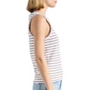 image:imageSplendid Womens Crop Tank TopWickerWhite Stripe