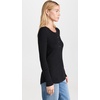 image:imageSplendid Womens Forever Thermal HenleyBlack