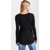 image:imageSplendid Womens Forever Thermal HenleyBlack