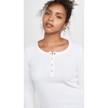 image:imageSplendid Womens Forever Thermal HenleyWhite