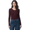 image:imageSplendid Thermal Forever HenleyDark Plum