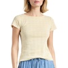 image:imageSplendid Womens Boatneck TeeHoneysuckleWhite