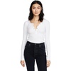 image:imageSplendid Womens Forever Thermal HenleyWhite