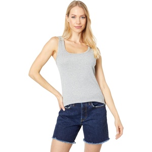 image:imageSplendid Womens 1x1 Classic Tank TopHeather Grey