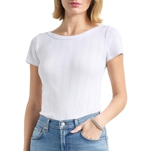 image:imageSplendid Womens Boatneck TeeWhite