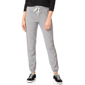 image:imageSplendid Womens Brushed SweatpantsGrey  Yellow Stripe