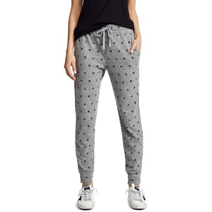 image:imageSplendid Womens Brushed SweatpantsPolka Dot Grey