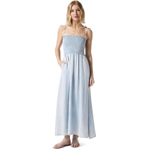 image:imageSplendid Womens Indigo Tie Strap DressBleached Indigo
