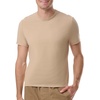 image:imageSplendid Mens Mens Plain Jersey Crew TeeKhaki