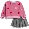 image:imageSplendid Baby Girls Candy Heart Sweater SetPink Multi