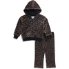 image:imageSplendid Baby Girls Cheetah Girl Zip Up SetLeopard Print