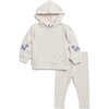 image:imageSplendid Baby Girls London Ribbed Hoodie Top and Legging Pant SetPale Oak Heather