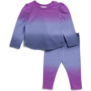 image:imageSplendid Baby Girls Longsleeve Tee Shirt and Pant SetPurple Ombre