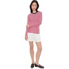 image:imageSplendid Long Sleeve TeeNavyRougeWhite