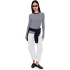 image:imageSplendid Long Sleeve TeeNavyWhite