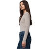 image:imageSplendid Long Sleeve TeePale Oak HeatherCedar Brown