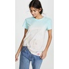 image:imageSplendid Zoe Short Sleeve Cotton Modal Slub Crew NeckBeach Print