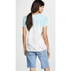 image:imageSplendid Zoe Short Sleeve Cotton Modal Slub Crew NeckBeach Print