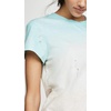 image:imageSplendid Zoe Short Sleeve Cotton Modal Slub Crew NeckBeach Print