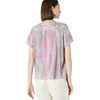 image:imageSplendid Zoe Short Sleeve Cotton Modal Slub Crew NeckMulti Color