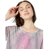 image:imageSplendid Zoe Short Sleeve Cotton Modal Slub Crew NeckMulti Color