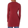 image:imageSplendid Zoe Short Sleeve Cotton Modal Slub Crew NeckWine