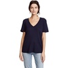 image:imageSplendid Womens Cotton Modal Slub V TeeNavy Blue