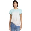 image:imageSplendid Zoe Short Sleeve Cotton Modal Slub Crew NeckBeach Print