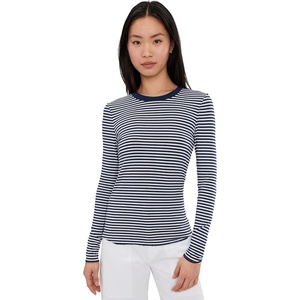 image:imageSplendid Long Sleeve TeeNavyWhite