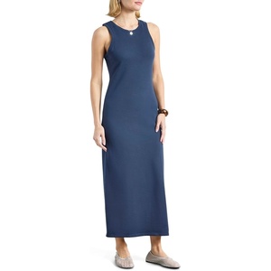 image:imageSplendid Womens Sleeveless Midi DressNavy