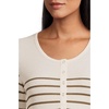 image:imageSplendid Thermal Forevr Stripe HenleyPale Oak HeatherSoft Chocolate