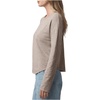 image:imageSplendid Womens Callista Long Sleeve TeeLight Cedar Heather