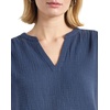 image:imageSplendid Womens Gauze BlouseNavy