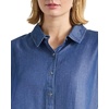 image:imageSplendid Womens Indigo Short Sleeve Woven TopDark Indigo