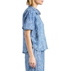 image:imageSplendid Womens Indigo Short Sleeve Woven TopFloral Indigo