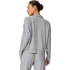 image:imageSplendid Womens Long Sleeve Snit PoloHeather Fog