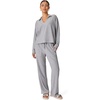 image:imageSplendid Womens Long Sleeve Snit PoloHeather Fog