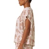 image:imageSplendid Womens Woven Short Sleeve TopTropical Print