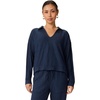 image:imageSplendid Womens Long Sleeve Snit PoloIce Navy