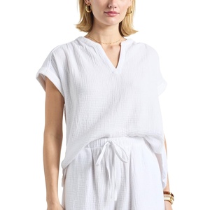 image:imageSplendid Womens Gauze BlouseWhite