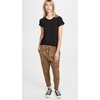 image:imageSplendid Abbie Short Sleeve Modal Jersey Crew TeeBlack