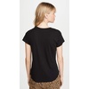 image:imageSplendid Abbie Short Sleeve Modal Jersey Crew TeeBlack