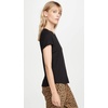 image:imageSplendid Abbie Short Sleeve Modal Jersey Crew TeeBlack