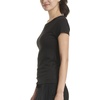 image:imageSplendid Abbie Short Sleeve Modal Jersey Crew TeeDark Black