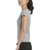 image:imageSplendid Abbie Short Sleeve Modal Jersey Crew TeeGrey