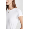 image:imageSplendid Abbie Short Sleeve Modal Jersey Crew TeeWhite