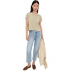 image:imageSplendid Louisa Short Sleeve TeeFawn