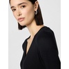 image:imageSplendid Valley 2x1 Rib Long Sleeve VNeckBlack